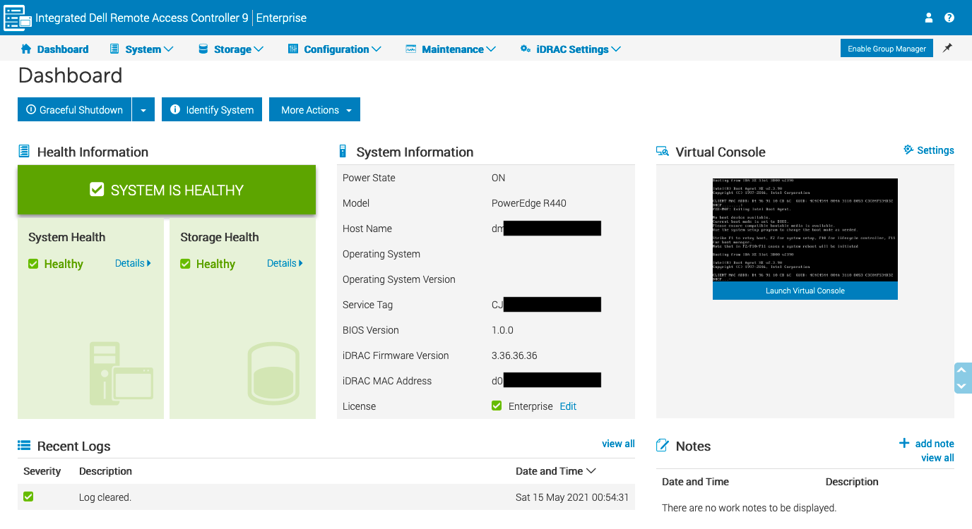 IDRAC Remote Access