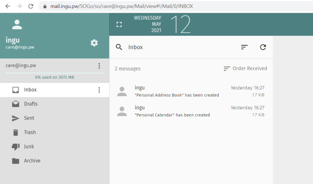Mailcow Mail Server Overview